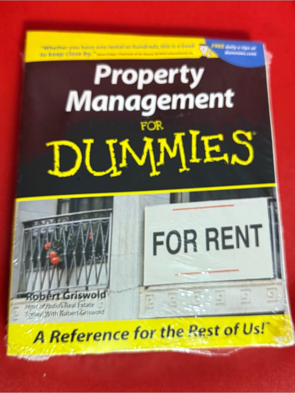 Property Management - Yellow and Black Cover Like new wrapped in plastic